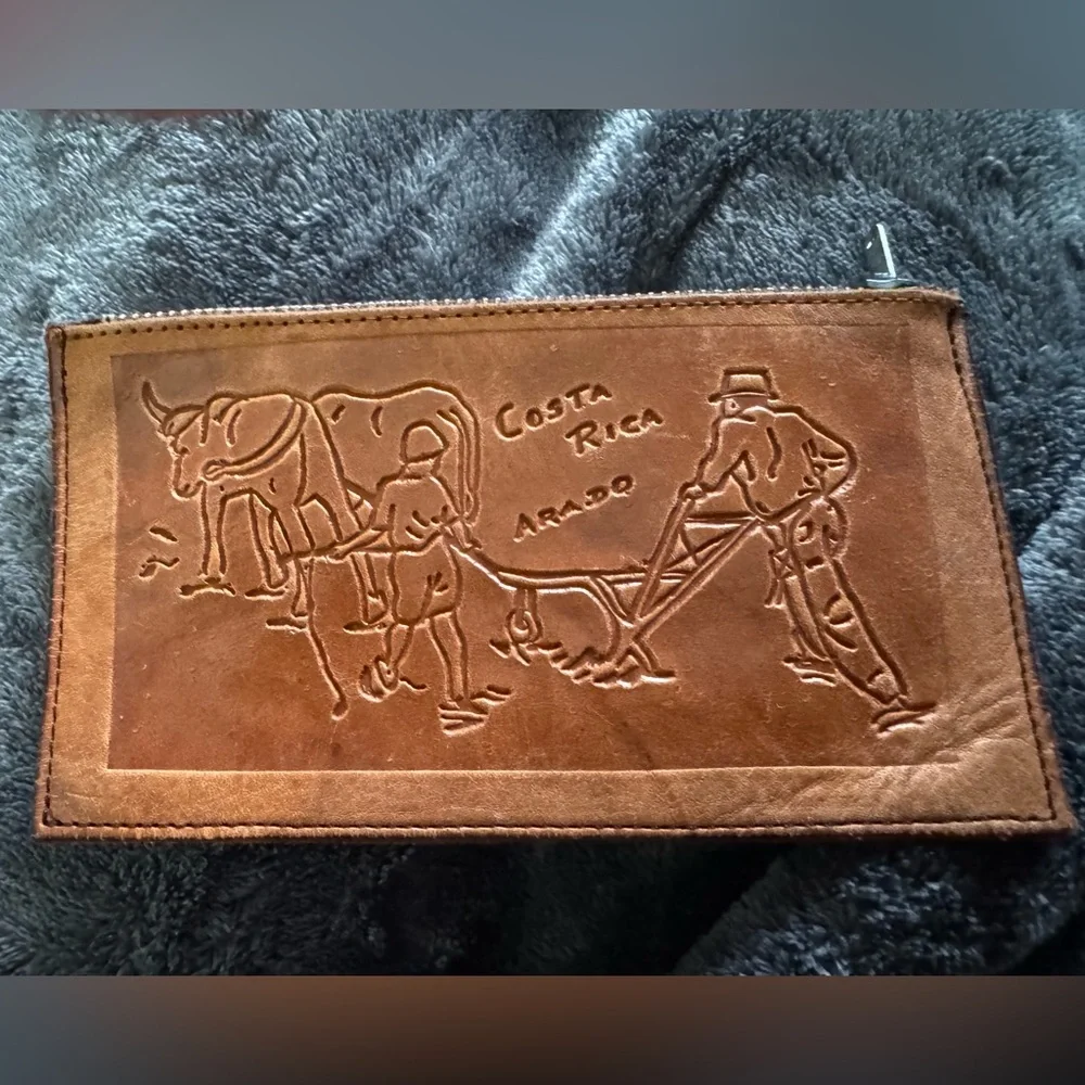 MEXICANA vintage 1970’s Brown Leather Wallet *Not in any sale*